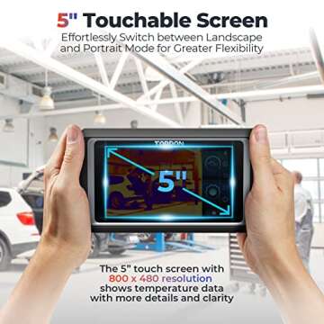 TOPDON TC003 Thermal Imaging Camera - 256x192 IR Resolution