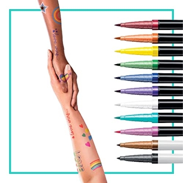 BIC BodyMark Temporary Tattoo Markers 11-Count Pride Pack