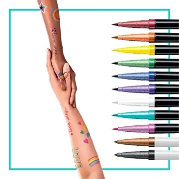 BIC BodyMark Temporary Tattoo Markers 11-Count Pride Pack