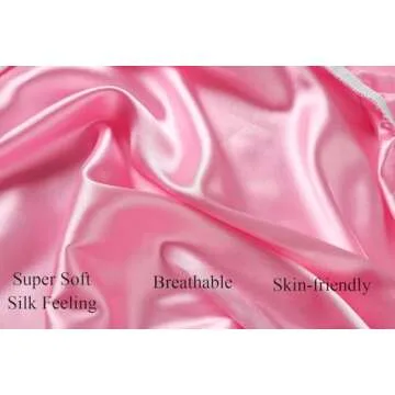 Tontukatu Satin Bassinet Sheet Set for Baby Comfort and Style