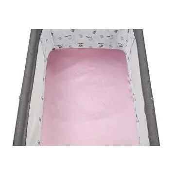 Tontukatu Satin Bassinet Sheet Set for Baby Comfort and Style