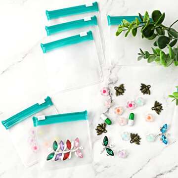 Reusable Pill Pouch Bags for Daily Use 24 Pack