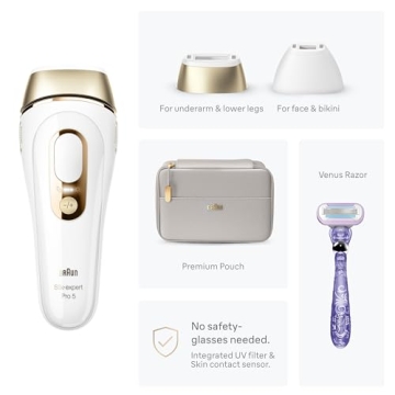 Braun IPL Silk·Expert Pro 5 At Home Laser Hair Removal