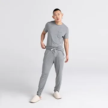Saxx Snooze Lounge Pants for Men - Soft & Stylish PJ Pants