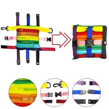 SUMWE Toddler Buckle Board - Engaging Motor Skills Toy