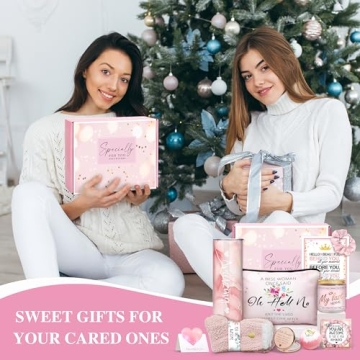 Spa Gifts Basket with Wine Tumbler for Women