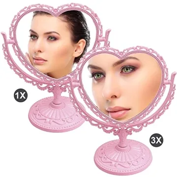 Shop XPXKJ 7 Inch Vintage Heart Mirror - Chic & functional