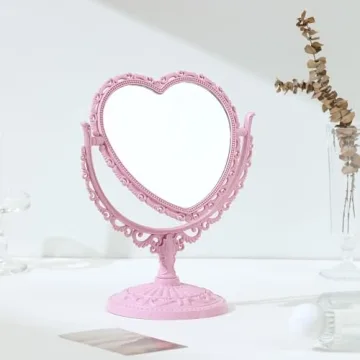 Shop XPXKJ 7 Inch Vintage Heart Mirror - Chic & functional