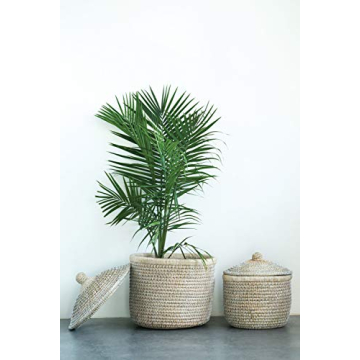 Stylish Creative Co-Op Baskets with Lids for Storage