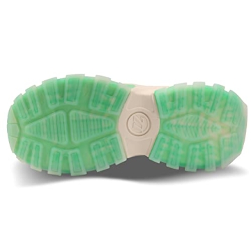 AMLANG Womens Walking Running Shoes Non-Slip Athletic Tennis Breathable Fashion Sneakers Apricot Size 7.5