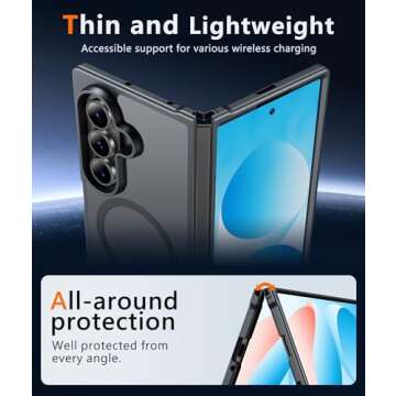 FNTCASE Samsung Galaxy Z Fold 7 Case - Slim Magnetic Protection