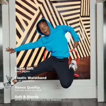 Hanes Boys' Eco Smart Pant - Comfort and Style for All Day