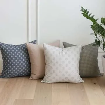 Woven Nook Decorative Boho Pillow Covers Set of 4