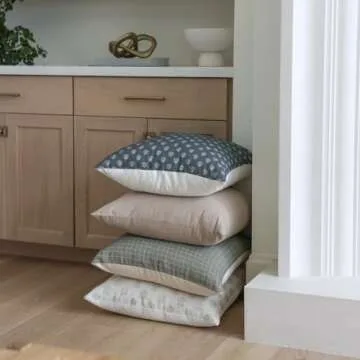 Woven Nook Decorative Boho Pillow Covers Set of 4