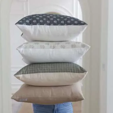 Woven Nook Decorative Boho Pillow Covers Set of 4