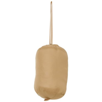 Amazon Essentials Women's Lightweight Long-Sleeve Water-Resistant Packable Puffer Jacket (Available in Plus Size), Camel, Small