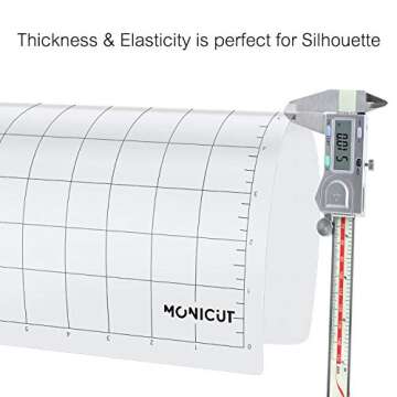 Monicut Cutting Mat 12x24 for Silhouette Cameo - 3 Pack