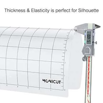 Monicut Cutting Mat 12x24 for Silhouette Cameo - 3 Pack