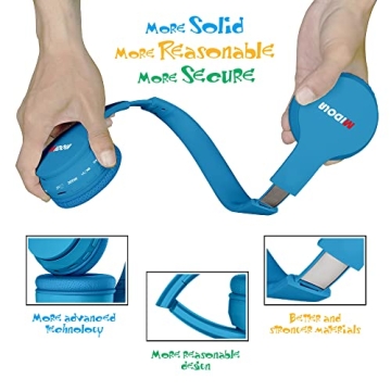 Bluetooth Kids Headphones - Safe & Durable Design