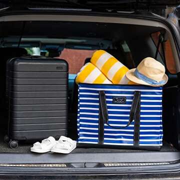 SCOUT 3 Girls Bag - Extra Large Utility Tote Bags For Women With Zipper - Sandproof Beach Tote Bag, Pool Bag, Travel Bag