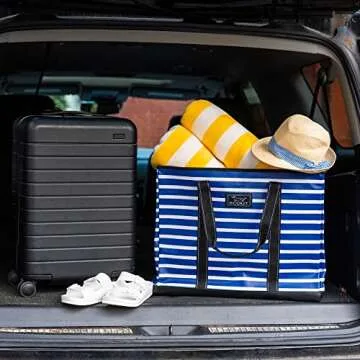 SCOUT 3 Girls Bag - Extra Large Utility Tote Bags For Women With Zipper - Sandproof Beach Tote Bag, Pool Bag, Travel Bag