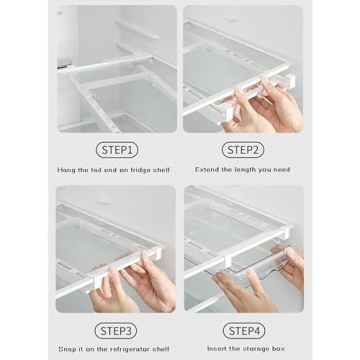 Fridge Egg Drawer Organizer Holder for 21 Eggs