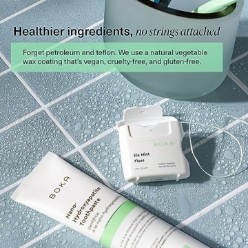 Boka Ela Mint Dental Floss - Eco-Friendly & Teflon-Free