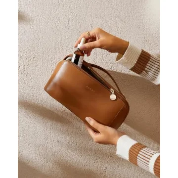 EACHY Travel Makeup Bag - Large Waterproof Pouch