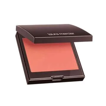 Laura Mercier Blush Color Infusion: Sheer Pressed Powder Blush for Cheeks, Buildable Formula, 10HR Wear, Long Lasting Color, Matte and Shimmer Finishes, Peach