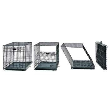 MidWest Large Dog Crate - Safe & Portable Dog Housing