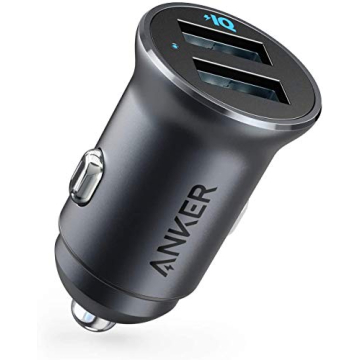Anker 320 Car Charger: Fast Dual USB Charging for All Devices On The Go