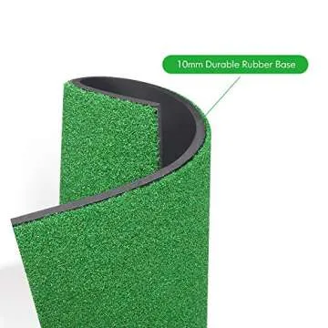 TRUEDAYS Golf Mat for Indoor & Outdoor Golfing Practice