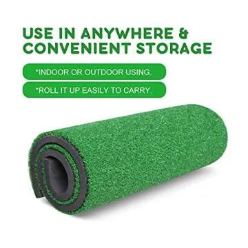 TRUEDAYS Golf Mat for Indoor & Outdoor Golfing Practice