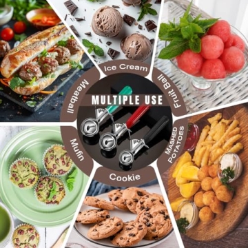 Saebye Cookie Scoop Set: Perfect for Baking & Desserts