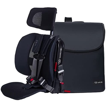 WAYB Pico Travel Car Seat with Premium Carrying Bag - Lightweight, Portable, Foldable - Perfect for ...