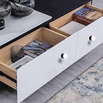 Marstree White Porcelain Ceramic Knobs DIY Door Drawer Cupboard Pull Handle Furniture Kitchen Handle...