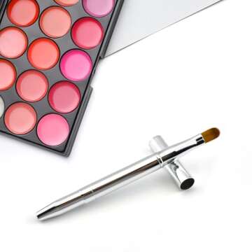 Quacc Retractable Lip Brush for Perfect Applications