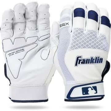 Franklin Sports MLB Shok-Sorb X Gloves for Baseball