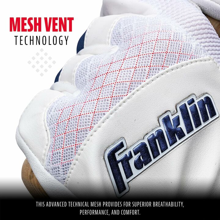 Franklin Sports MLB Shok-Sorb X Gloves for Baseball