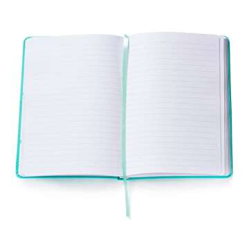 WORLD TRAVELER Eccolo Dayna Lee Collection Mint “You Got This” 8x6 Flexi-cover Journal/Notebook, Acid-free Lined Sheets