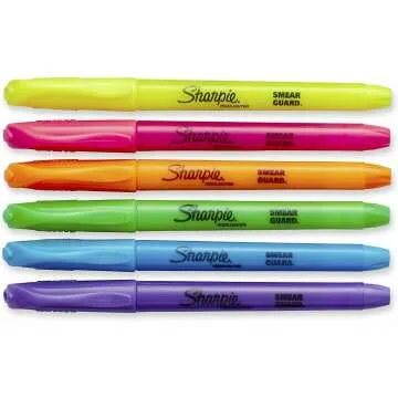 Sharpie Pocket Style Highlighters for School Supplies