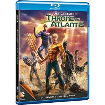 Justice League: Throne Of Atlantis - Epic Animated Adventure on Blu-ray