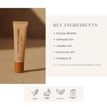 Lux Unfiltered No 5 Soothing Lip Balm for Hydrated Lips