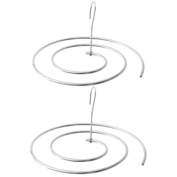 Space Saving WAIKAS 2-Pack Spiral Sheet Hanger