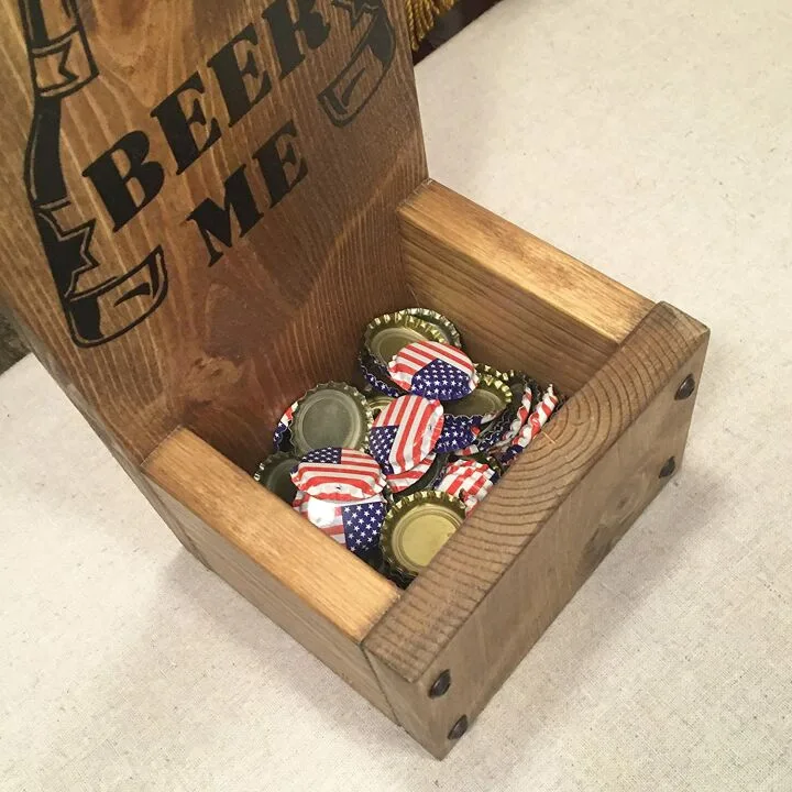 Personalized Bottle Opener with Cap Catcher for Gifts