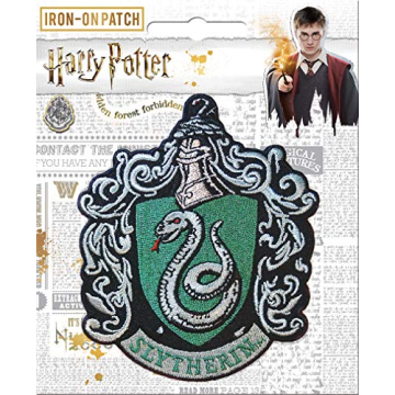 Ata-Boy Slytherin Crest Patch for Harry Potter Fans