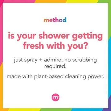 Method Daily Shower Cleaner Spray for Effortless Bathroom Care