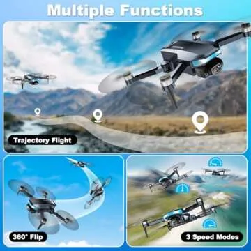 Foldable Drone for Adults with 2K HD Camera and FPV