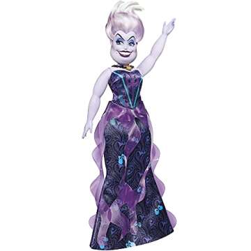 Disney Princess Villains Black and Brights Collection, Fashion Doll 4 Pack, Disney Villains Toy for Kids 5 Years Old and Up
