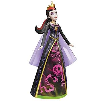 Disney Princess Villains Black and Brights Collection, Fashion Doll 4 Pack, Disney Villains Toy for Kids 5 Years Old and Up